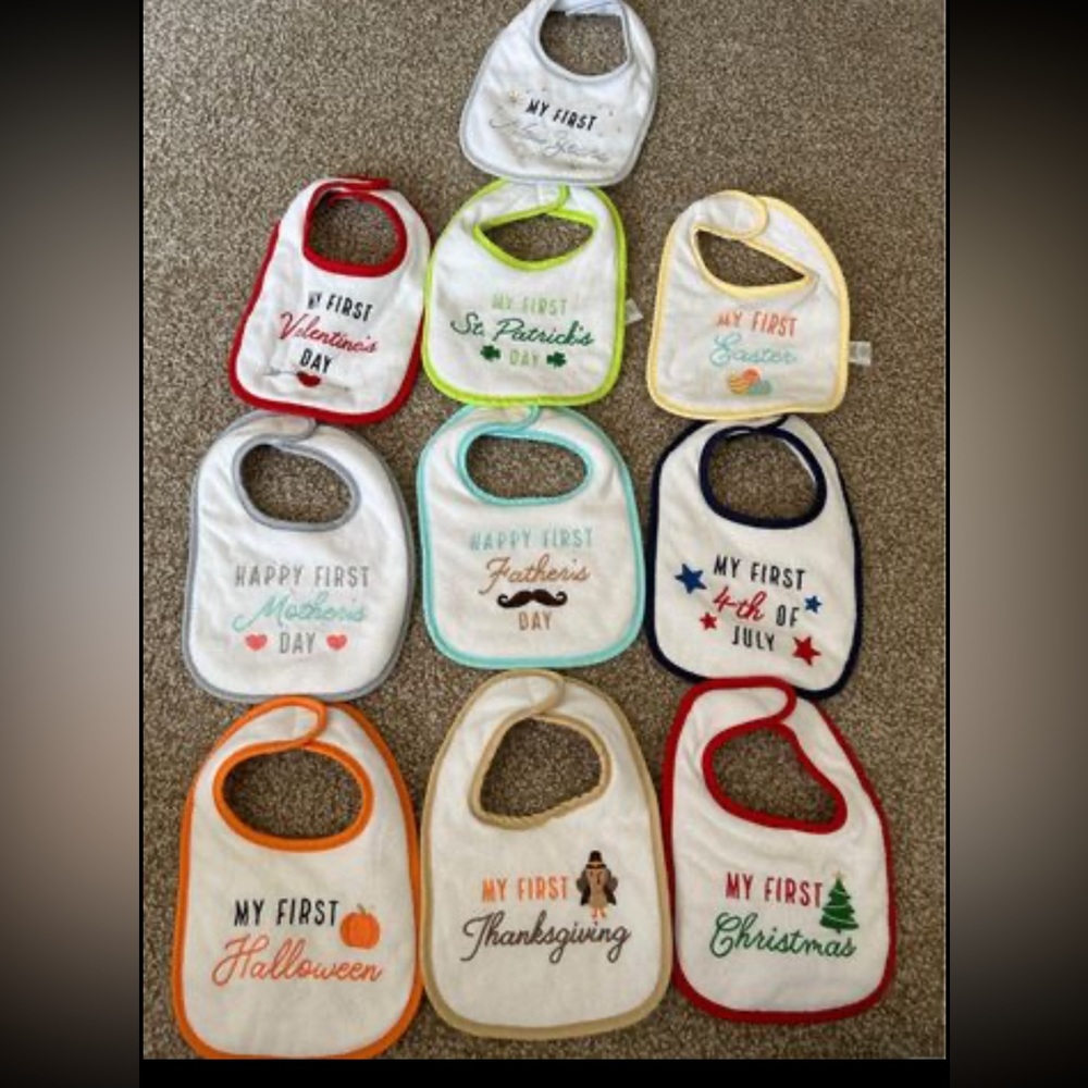 *SOLD* My 1st Bibs